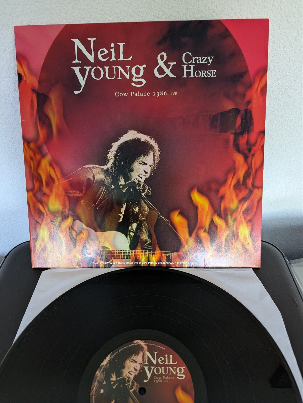 Neil Young & Crazy Horse - Cow Palace 1986 live ( vinyl lp), LP, Gebruikt, Ophalen of Verzenden, 12 inch