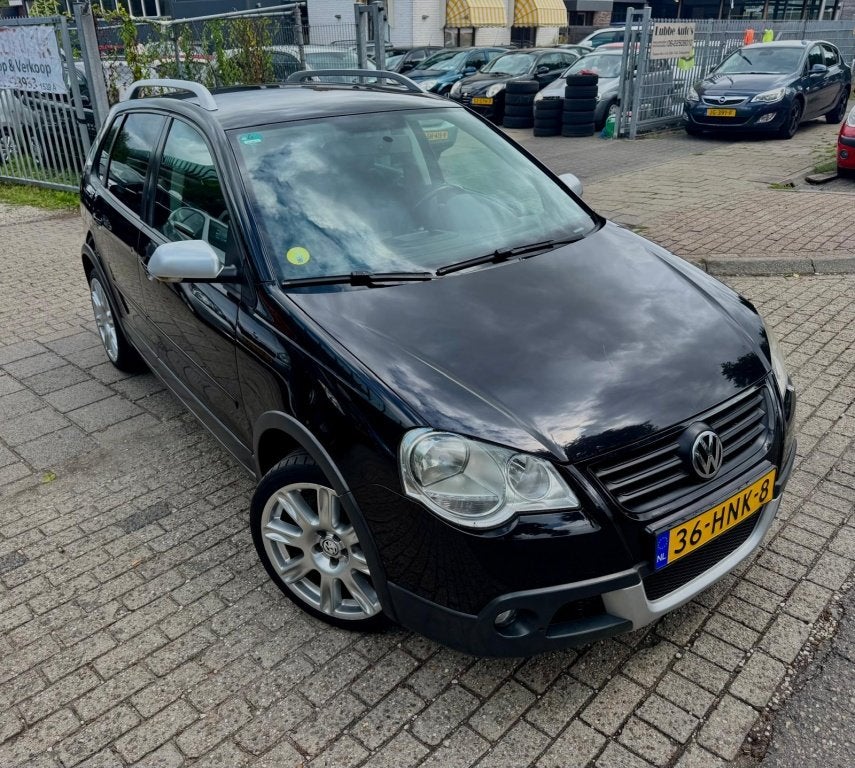 Volkswagen Polo 1.6-16V Cross (bj 2009), Voorwielaandrijving, Dealer onderhouden, Gebruikt, 1064 kg