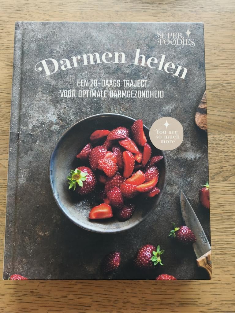 Darmen Helen: 28-daags traject voor optimale darmgezondheid, Ophalen of Verzenden, Zo goed als nieuw, Gezondheid en Conditie, Super Foodies