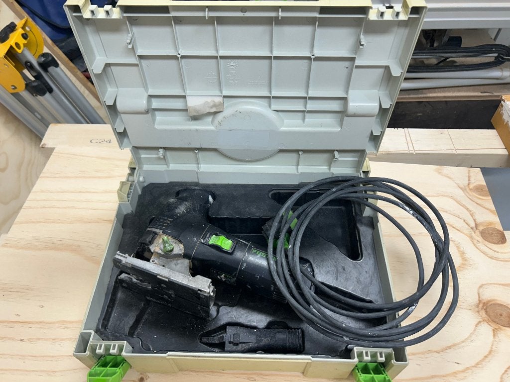 Festool Decoupeerzaag PS 300 EQ, Gebruikt, Decoupeerzaag, Ophalen of Verzenden, 30 tot 70 mm