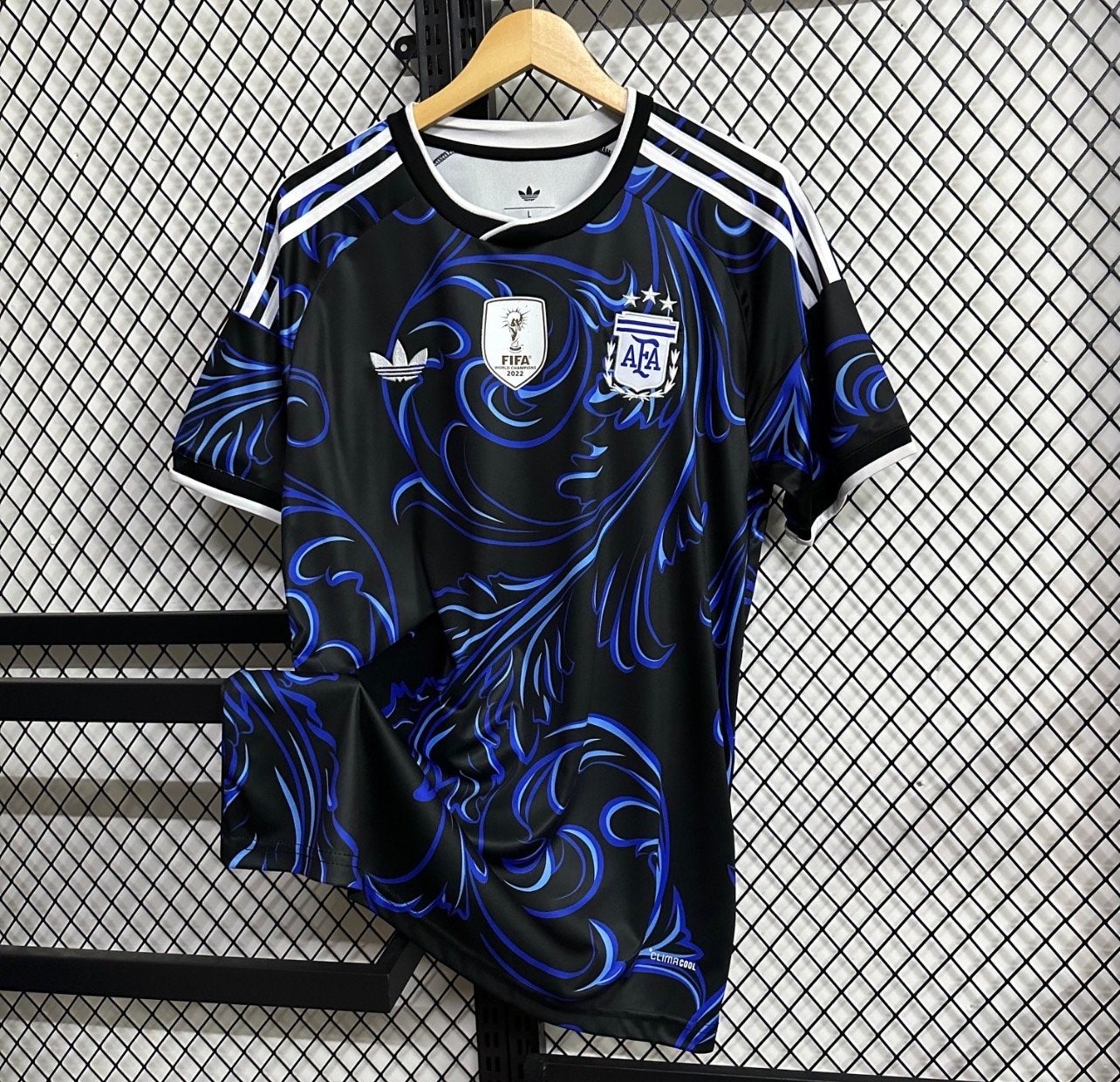 Argentinië Thuisshirt WK 2026 - Zwart/Blauw, Kleding | Heren, Sportkleding, Zwart, Nieuw, Overige maten, Ophalen of Verzenden