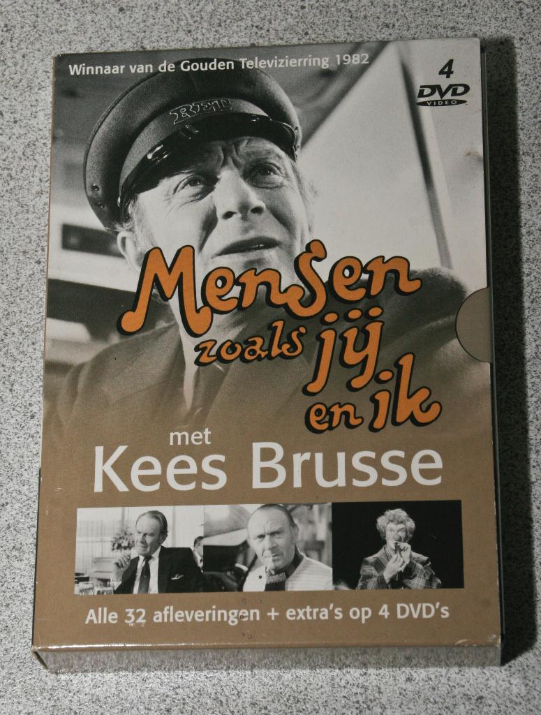 Mensen zoals jij en ik. Met Kees Brusse. 4 DVD's, Cd's en Dvd's, Alle leeftijden, Ophalen of Verzenden, Zo goed als nieuw, Drama