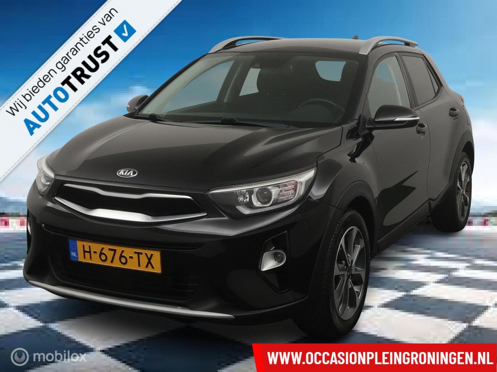 Kia Stonic 1.0 T-GDi DynamicPlusLine, Voorwielaandrijving, Gebruikt, Euro 6, Origineel Nederlands