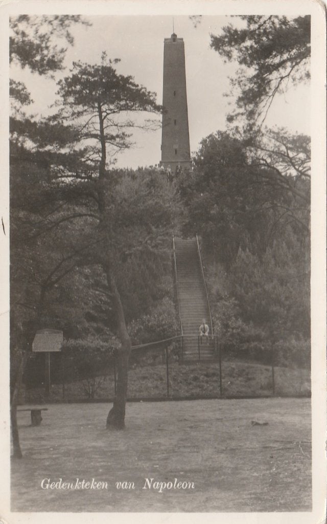 AUSTERLITZ De Pyramide Gedenkteken Napoleon1954, Verzenden, 1940 tot 1960, Gelopen, Utrecht