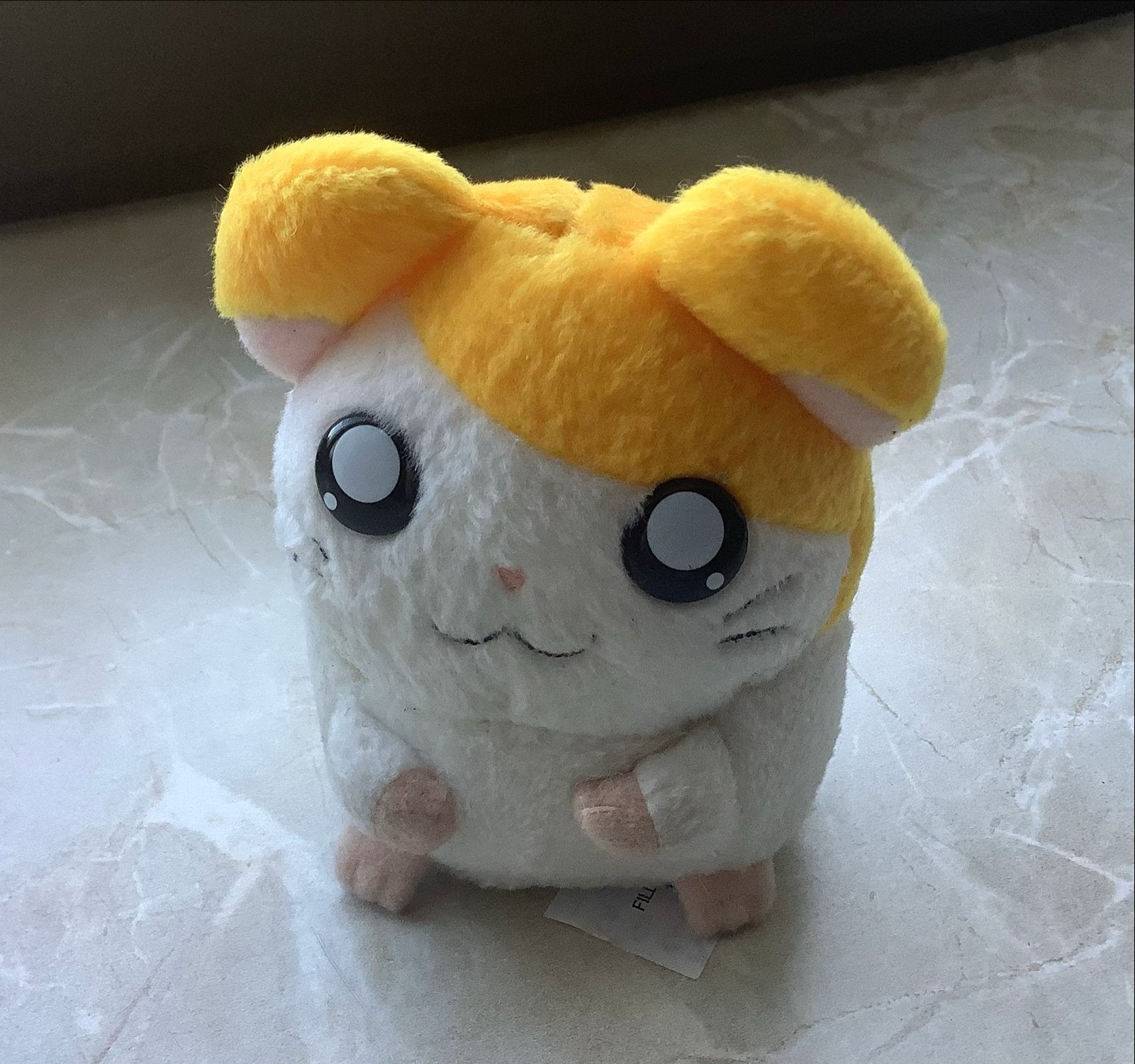 Hamtaro Ham-Ham Knuffel - Zo goed als nieuw, Overige merken, Overige karakters, Hamster, Ophalen of Verzenden