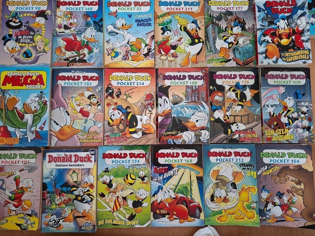 Donald duck pockets 49 stuks, Gelezen, Ophalen of Verzenden, Donald Duck, Meerdere stripboeken