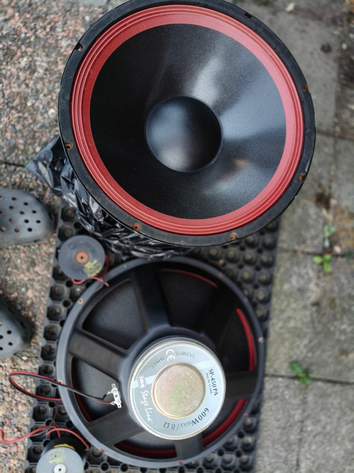 Stage Line SP-150PA 600W MAX/8Ω PA-luidsprekers, Ophalen of Verzenden, Gebruikt, Overige typen