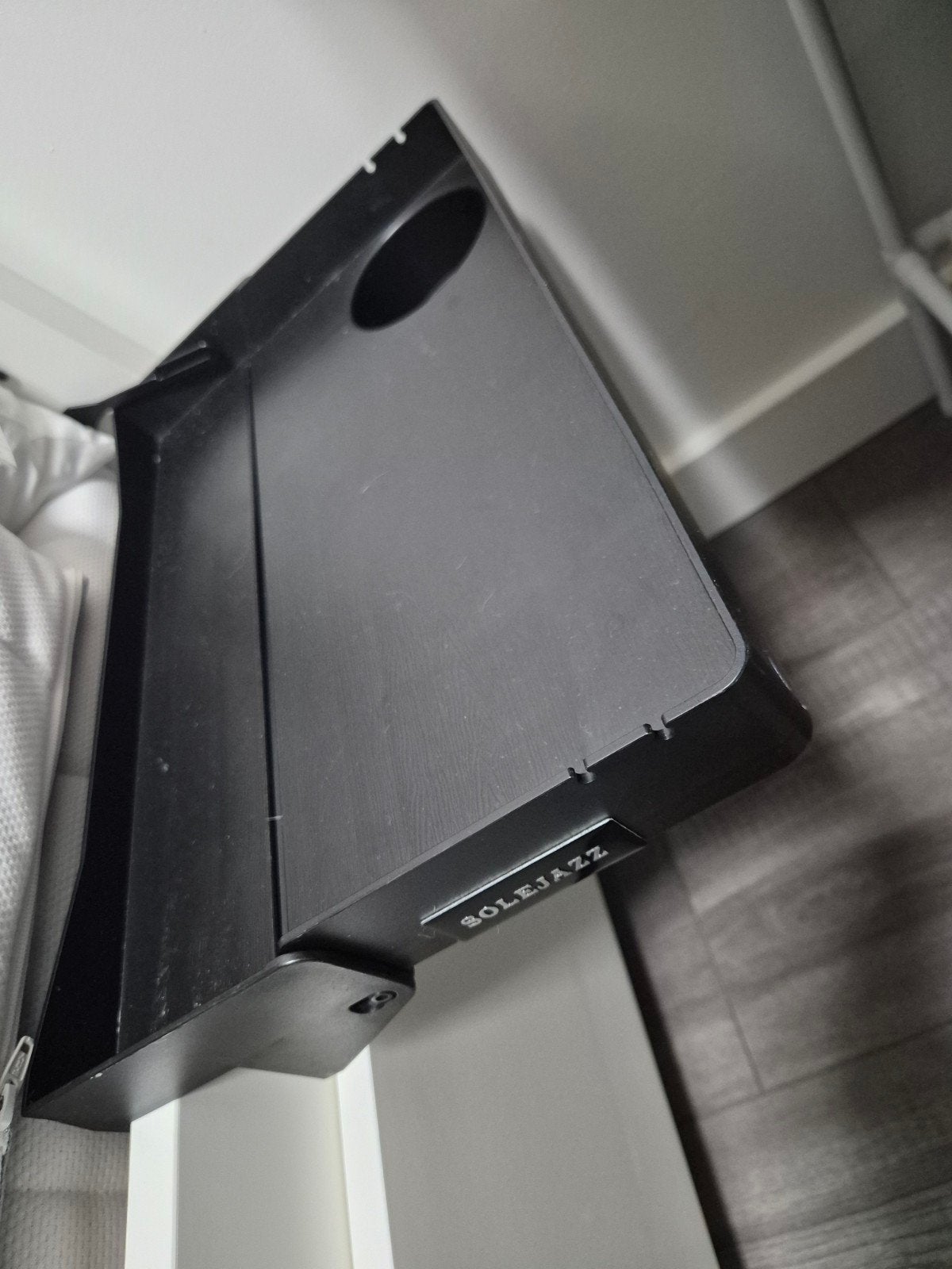 Bedtafel inklapbaar zwart, Ophalen, Gebruikt