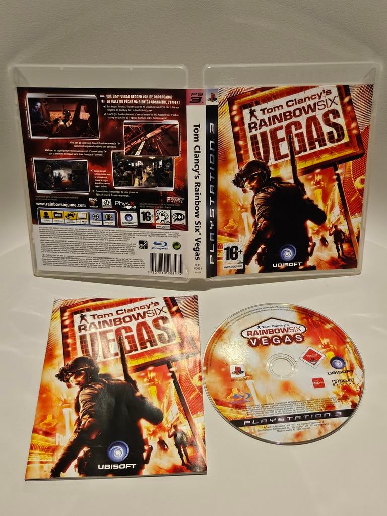 Rainbow Six Vegas PS3, Spelcomputers en Games, Games | Sony PlayStation 3, Shooter, 1 speler, Ophalen of Verzenden, Zo goed als nieuw