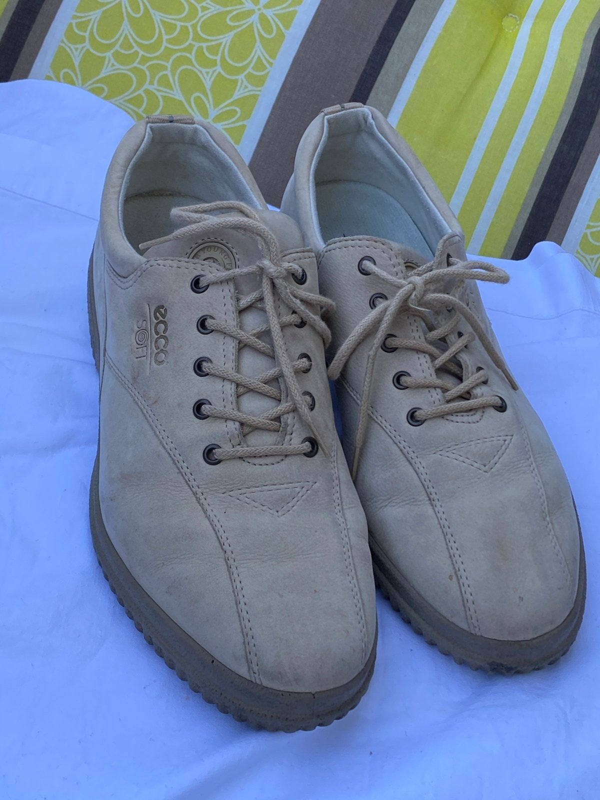 ECCO Soft schoenen maat 42, Ophalen of Verzenden, Gedragen, Overige kleuren, Sneakers of Gympen