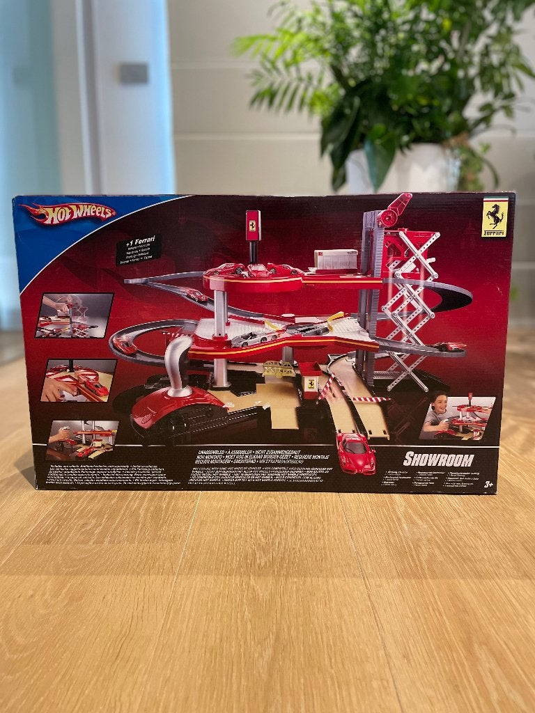 Zeldzame Hot Wheels Ferrari Showroom - Nieuw in doos, Ophalen, Nieuw