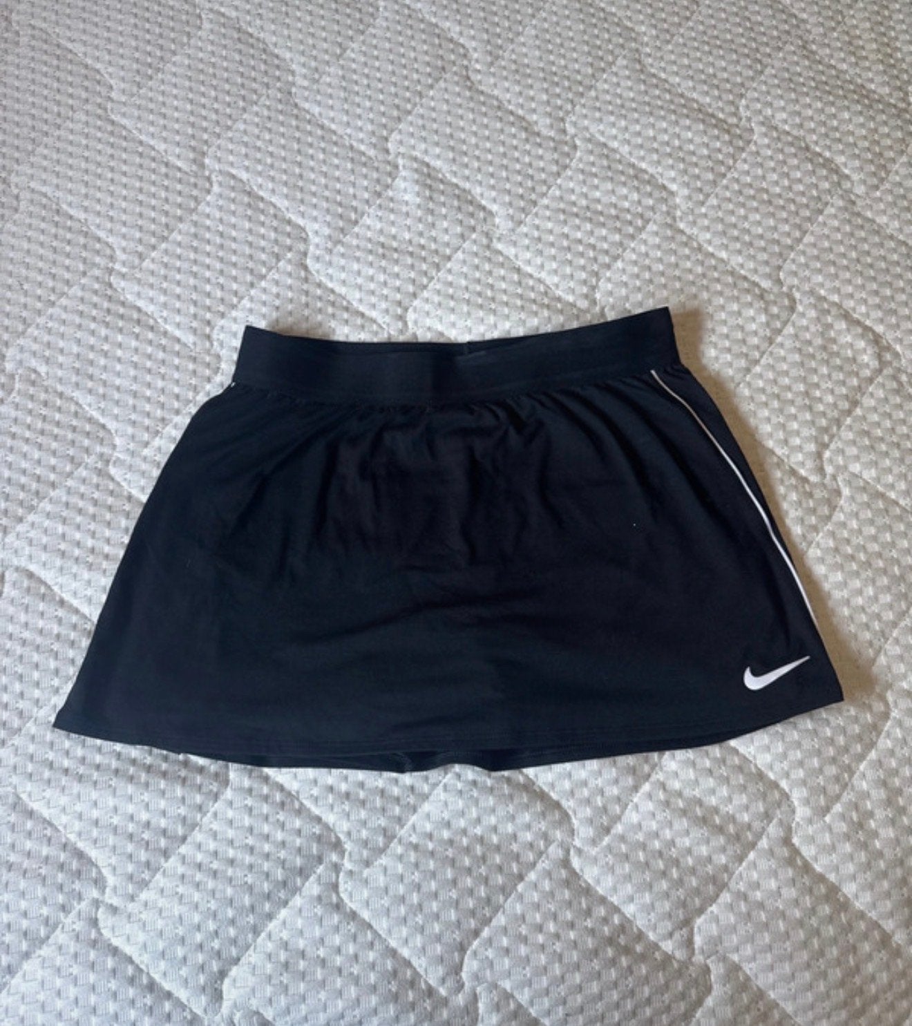 Nike Dri-FIT Tennisrokje Zwart Maat M, Maat 38/40 (M), Zwart, Ophalen of Verzenden, Zo goed als nieuw