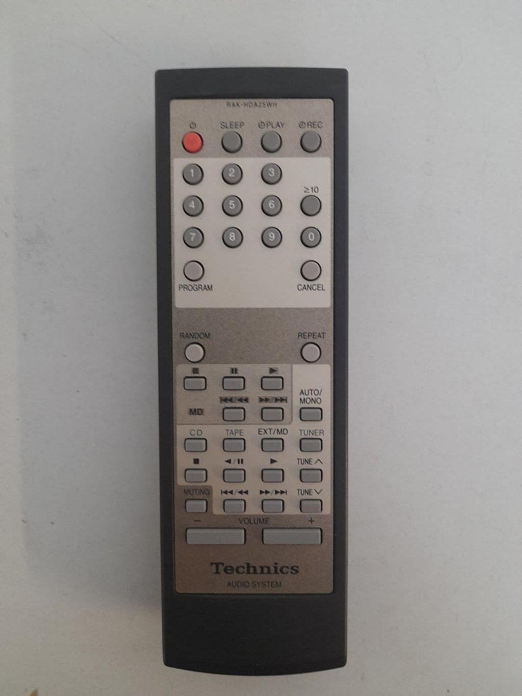 Technics versterker afstandsbediening RAK-HDA25WH, Audio, Tv en Foto, Ophalen of Verzenden, Gebruikt, Origineel, Mediaspeler