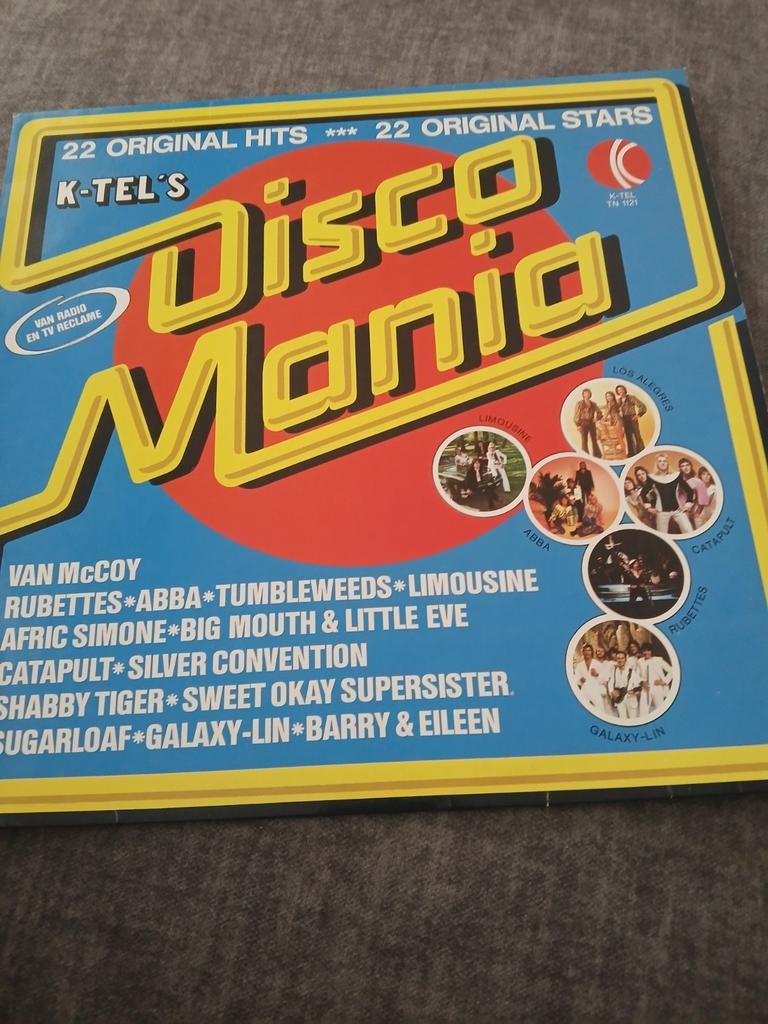 K-Tel's Disco Mania LP, Cd's en Dvd's, Vinyl | Verzamelalbums, Ophalen of Verzenden