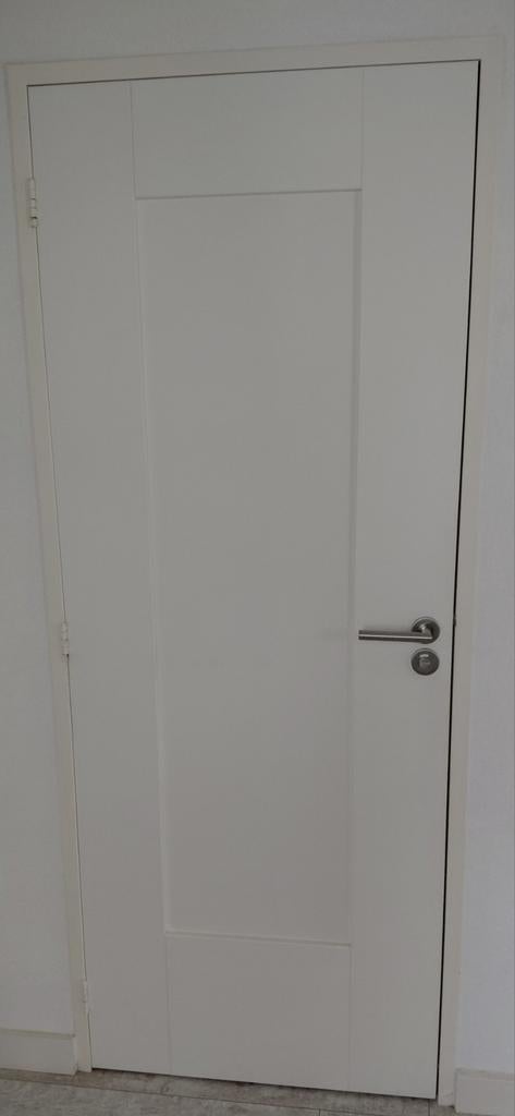 Opdekdeur 200cm lang en 77cm breed, Ophalen, Binnendeur, 200 tot 215 cm