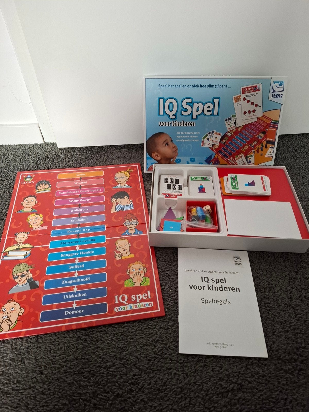 IQ spel, Ophalen of Verzenden
