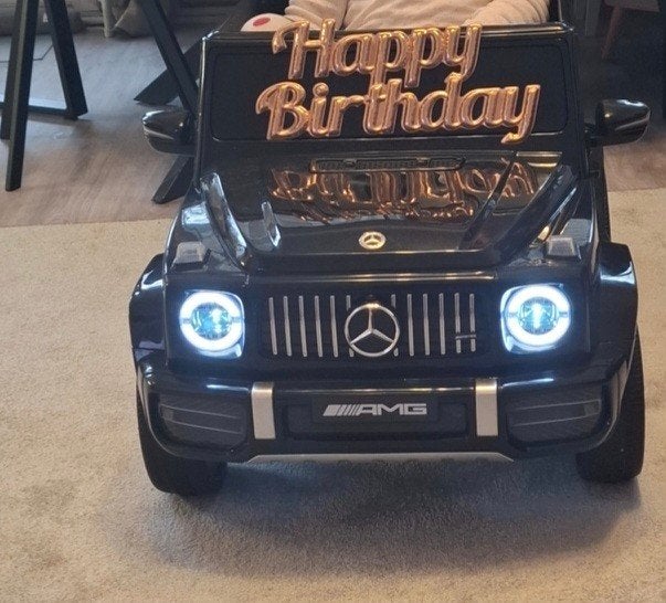Mercedes-Benz G-Klasse Accu Kinderauto Zwart, Gebruikt