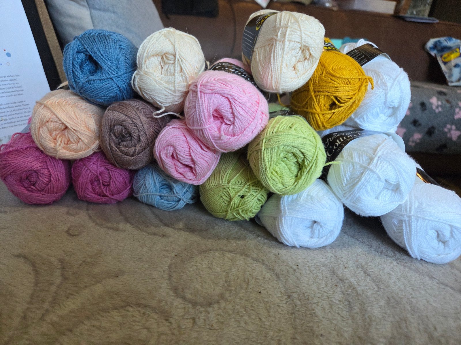Scheepjes Cotton 8 garenpakket - diverse kleuren, Hobby en Vrije tijd, Breien en Haken, Ophalen of Verzenden