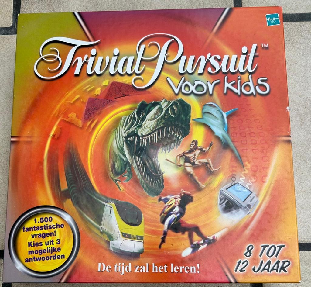 Trivial Pursuit Voor Kids - Hersengymnastiek, Vijf spelers of meer, Ophalen of Verzenden, Gebruikt, Hasbro