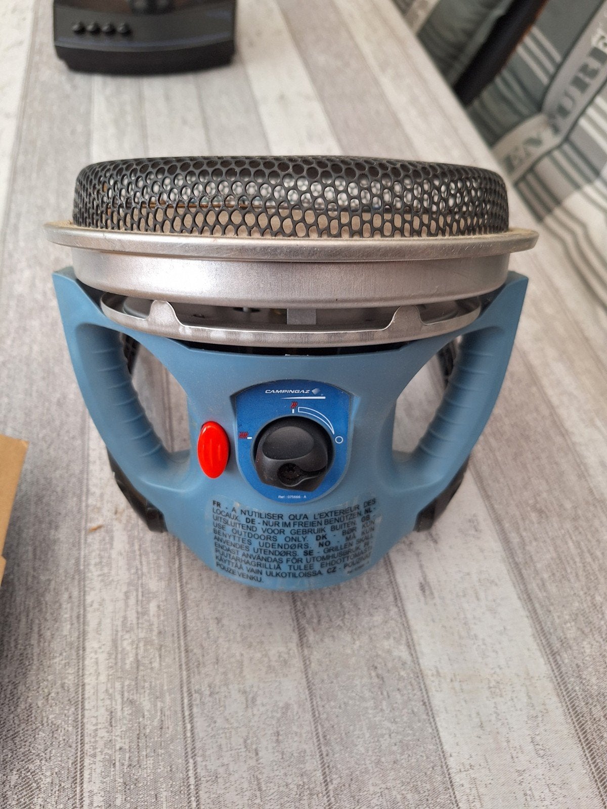 Campingaz BlueCat 850 W draagbare katalytische kachel, Caravans en Kamperen, Ophalen of Verzenden