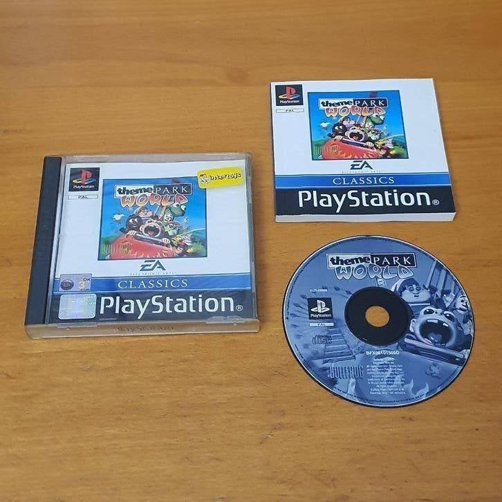 PS1 | Theme Park World, Spelcomputers en Games, 1 speler, Ophalen of Verzenden, Gebruikt, Vanaf 3 jaar