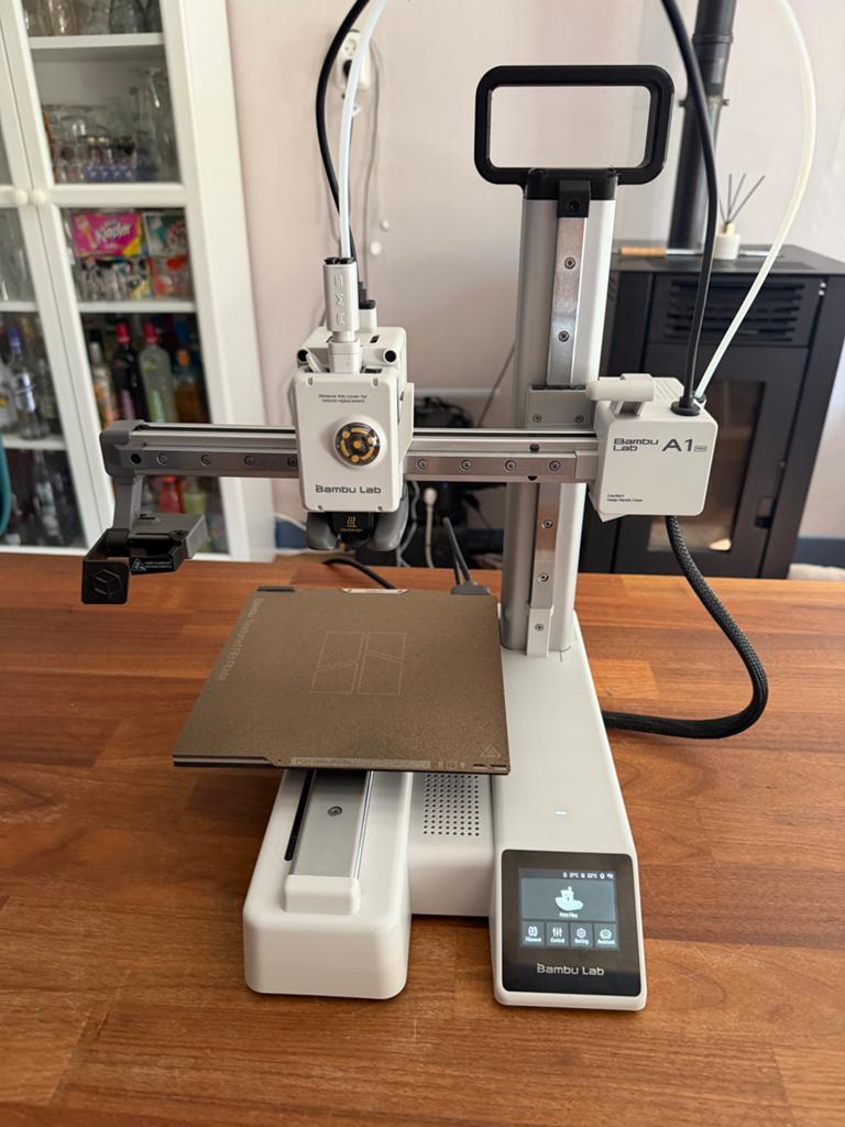 Bambulab A1 mini 3D-printer - Slechts 240 uur geprint, Computers en Software, 3D Printers, Ophalen, Ingebouwde Wi-Fi, Zo goed als nieuw