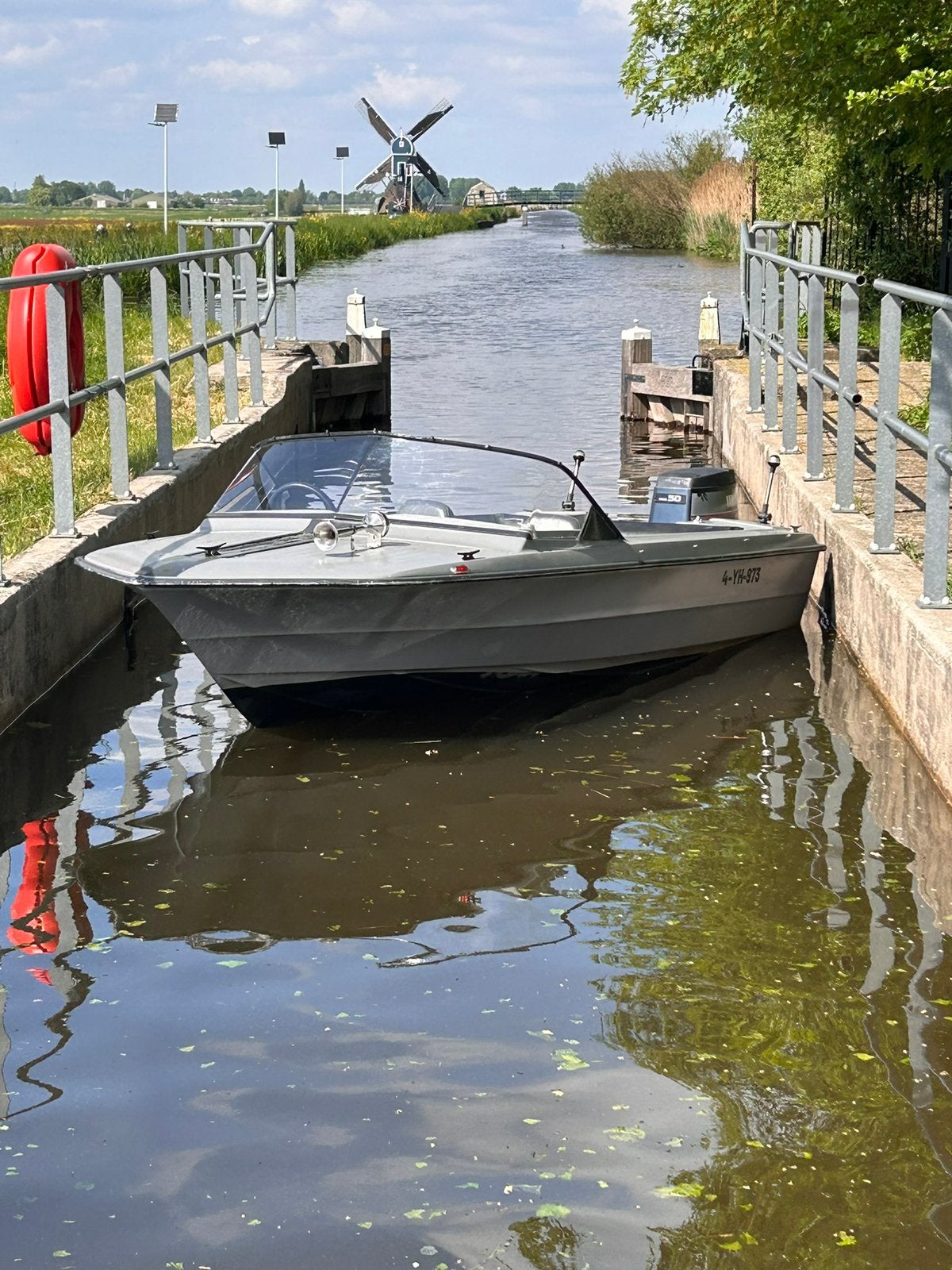 Speedboot 50pk!!, Watersport en Boten, Ophalen, Gebruikt, 4 m, Elektrische start