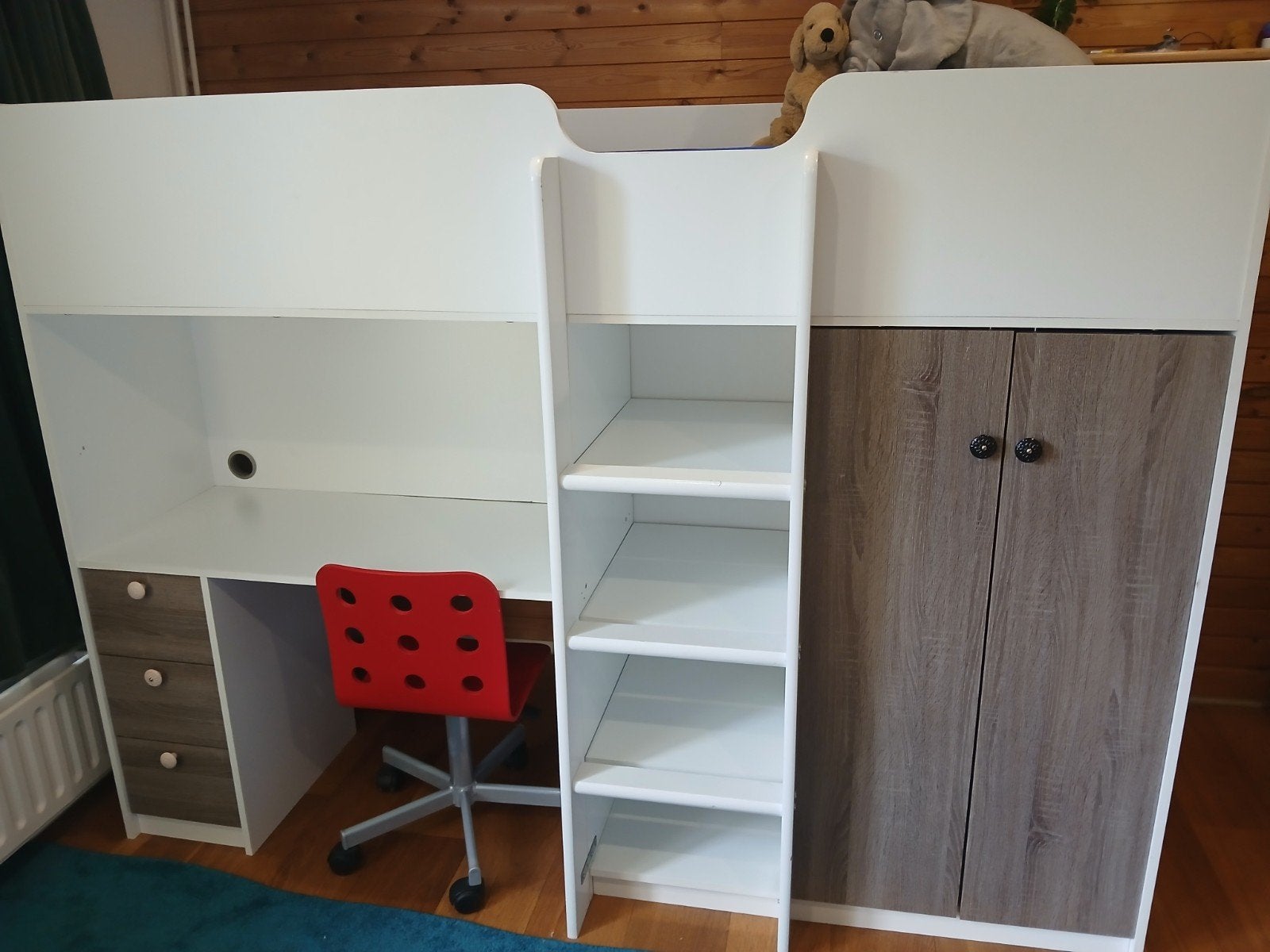 Hoogslaper met veel bergruimte, Ophalen, Hoogslaper