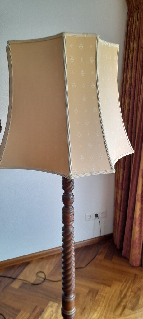 staande lamp, Gebruikt, Stof, 150 tot 200 cm, Antiek