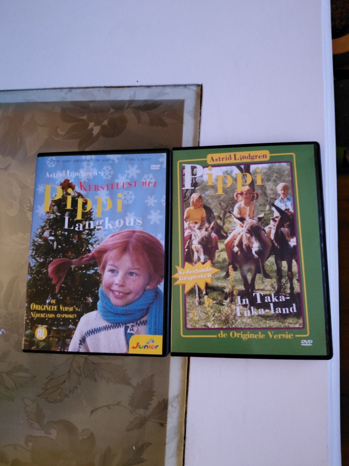 Pippi Langkous Kerstfeest en Taka Tuka Land dvds., Show, Alle leeftijden, Ophalen of Verzenden, Zo goed als nieuw