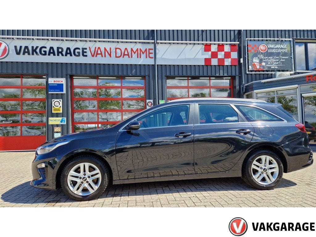 Kia Ceed Sportswagon 1.0 T-GDi DynamicL. (bj 2021), Auto's, Gebruikt, Euro 6, Zwart, Origineel Nederlands