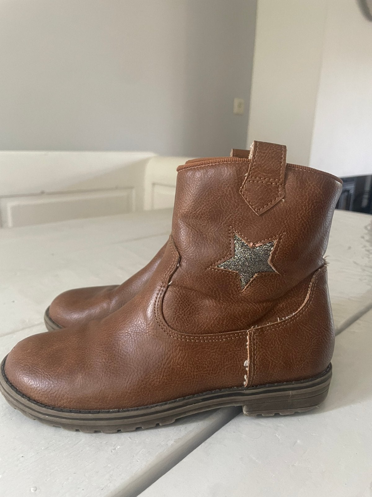 Laarsjes / schoenen maat 31 voor meisjes, Bruin, Boots, Ophalen of Verzenden, Zo goed als nieuw
