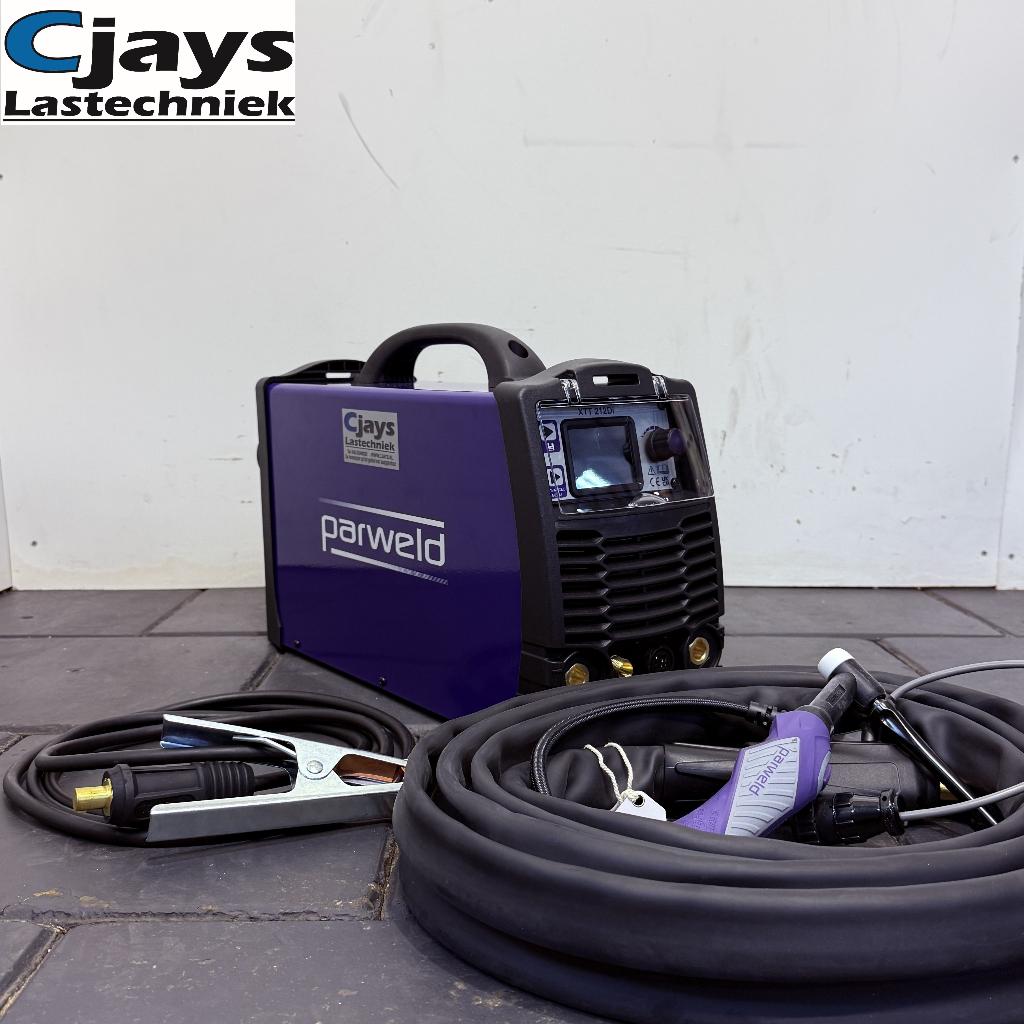 Parweld XTT212Di Tig Lasapparaat ACDC Lasmachine LCD Scherm