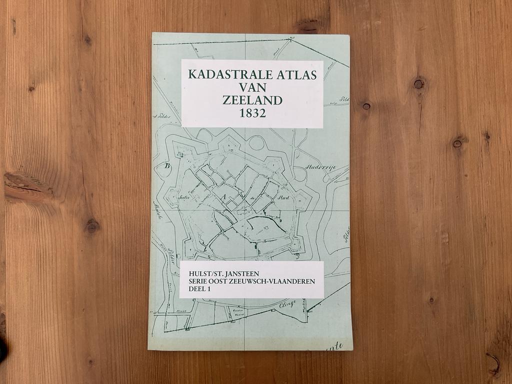 Kadastrale Atlas van Zeeland 1832 - Hulst/St. Jansteen, Boeken, Ophalen of Verzenden, Zo goed als nieuw, Nederland, Overige atlassen