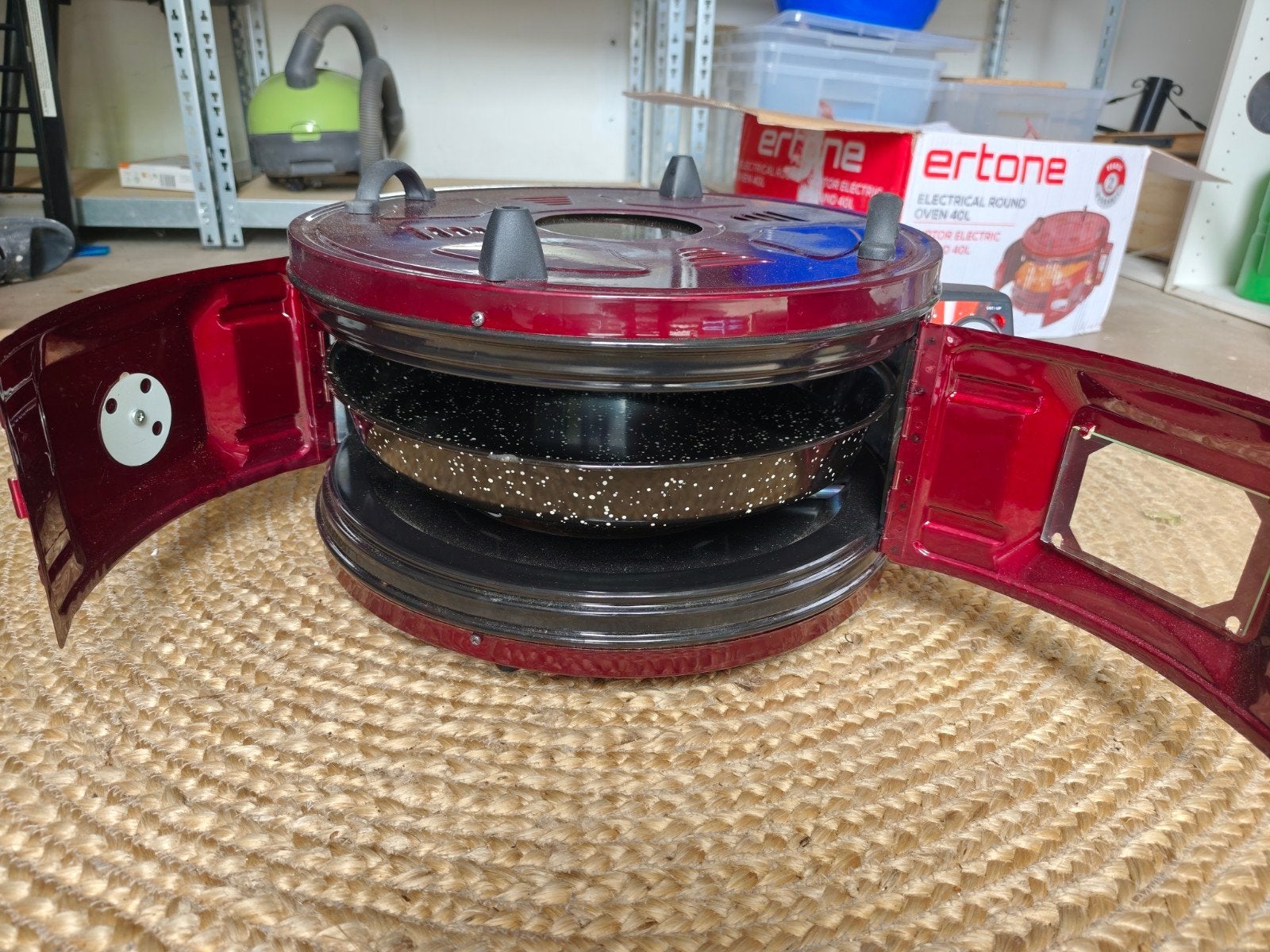 Ertone Elektrische Ronde Oven 40L - Kamperen & Buiten Koken, Ophalen of Verzenden