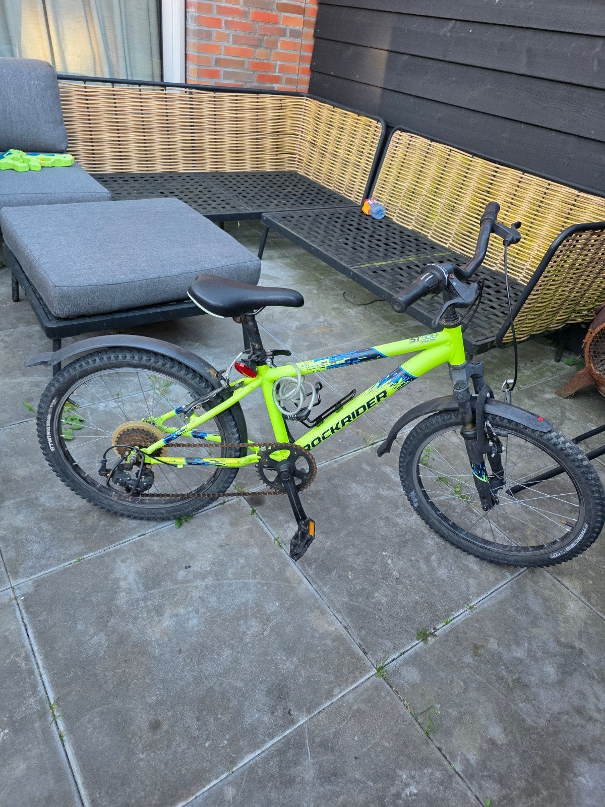 Rockrider 20 incl fiets, Fietsen en Brommers, Fietsen | Crossfietsen en BMX, Ophalen of Verzenden, Gebruikt, Staal, 24 inch of meer