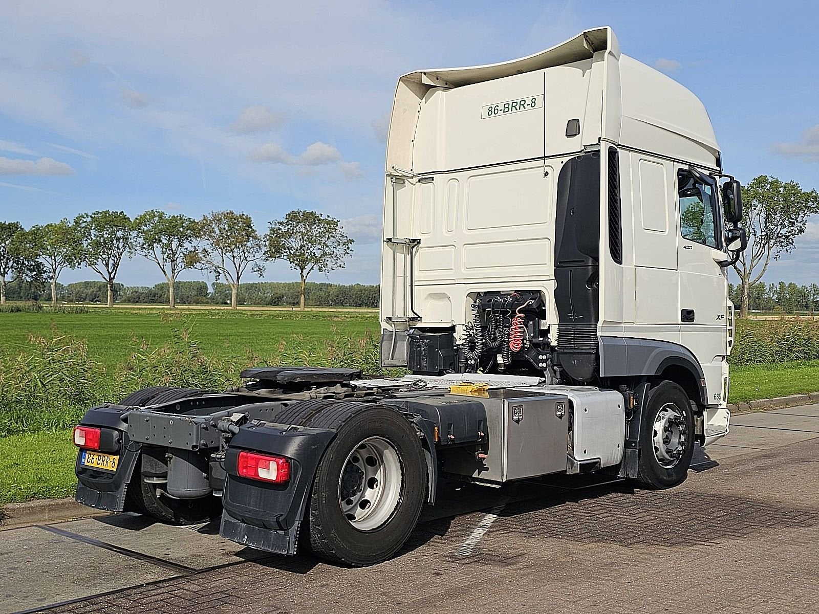 DAF XF 480, Auto's, Automaat, Euro 6, Stoelverwarming, Wit