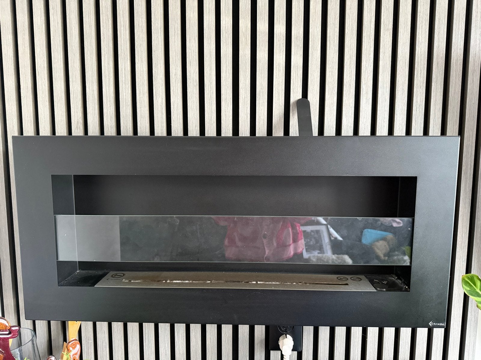 Bio-ethanol haard - wandmodel, Huis en Inrichting, Haarden, Gebruikt, Overige soorten, Ophalen
