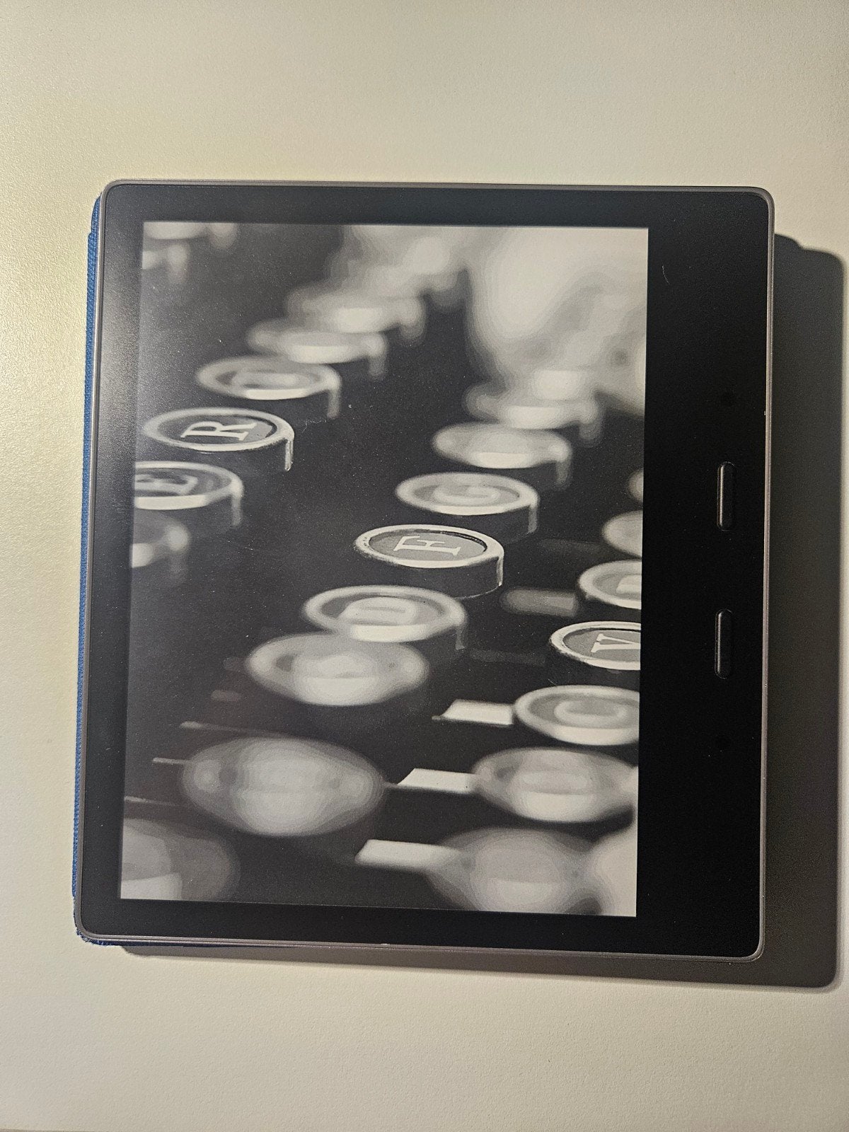 Kindle Oasis 3 (10e gen) 8GB - originele fabric cover, Amazon Kindle, Ophalen of Verzenden, Zo goed als nieuw, 7 inch