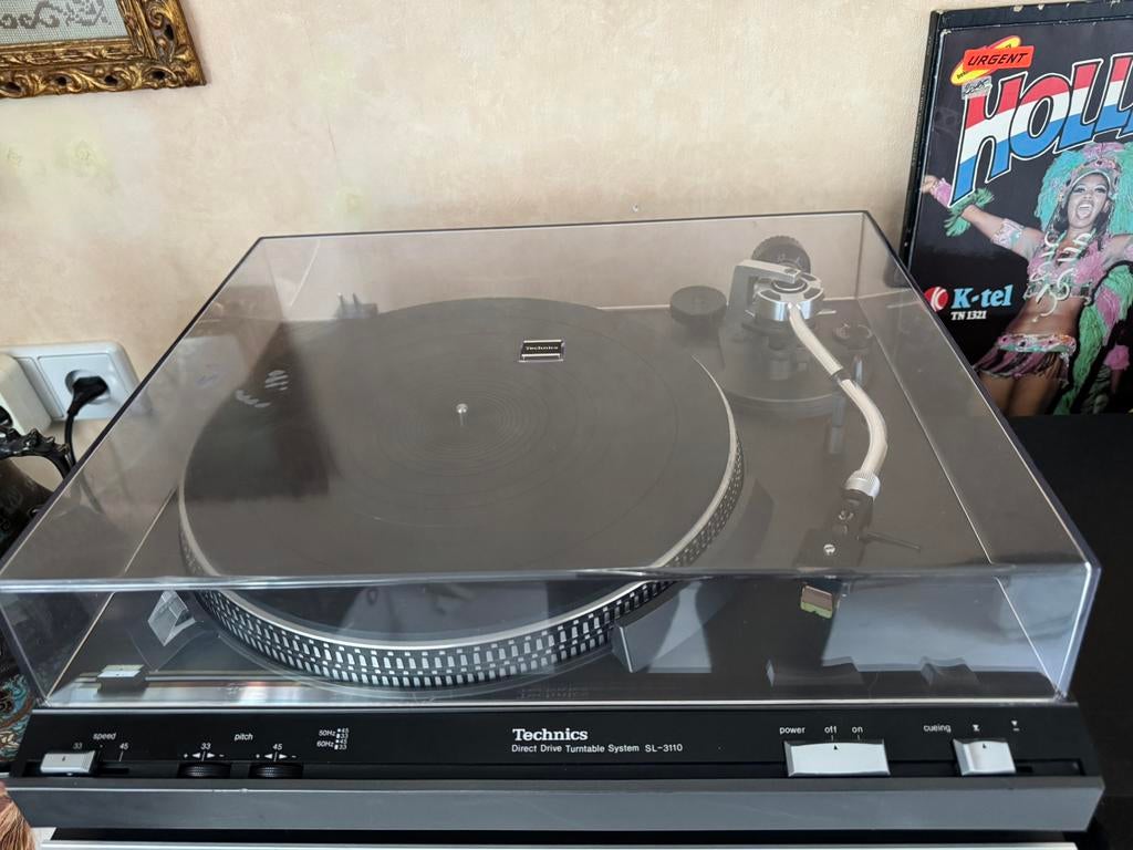 Prachtige 🔴 Technics SL-3110 DD 🔴 handbediening, Ophalen, Zo goed als nieuw, Technics
