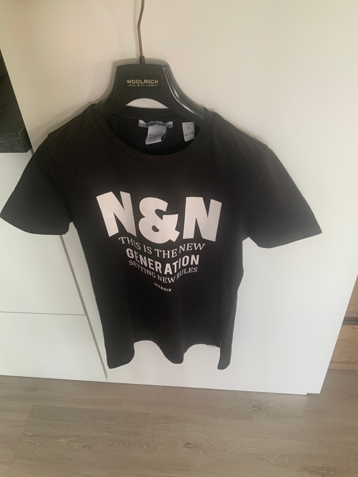Zgan Nik nik shirtje mt 16 heel klein prijsje, Kinderen en Baby's, Kinderkleding | Maat 176, Ophalen of Verzenden, Zo goed als nieuw