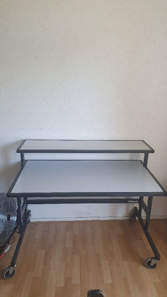 Bureau met verhoging 12070, Huis en Inrichting, Bureaus, Ophalen, Gebruikt, 120 cm, 70 cm