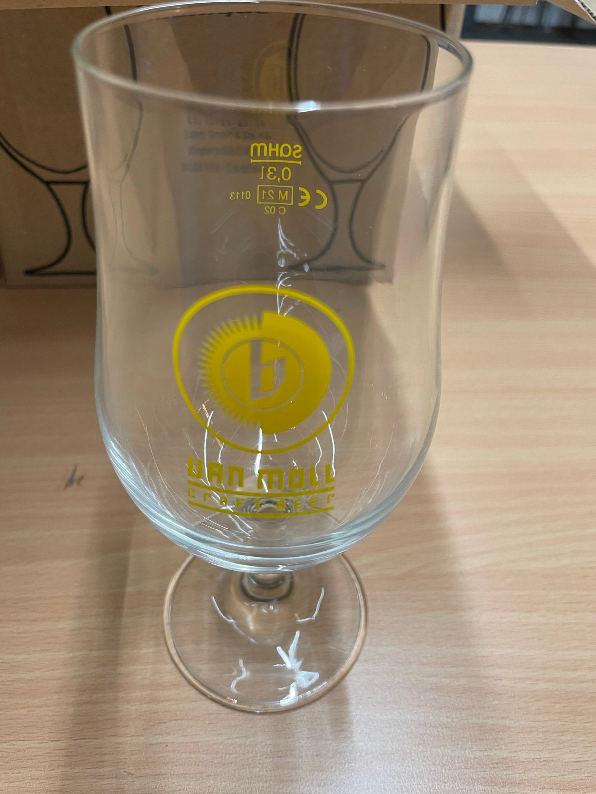 Set van 6 van Moll bierglazen - Nieuw in doos, Verzamelen, Ophalen, Nieuw