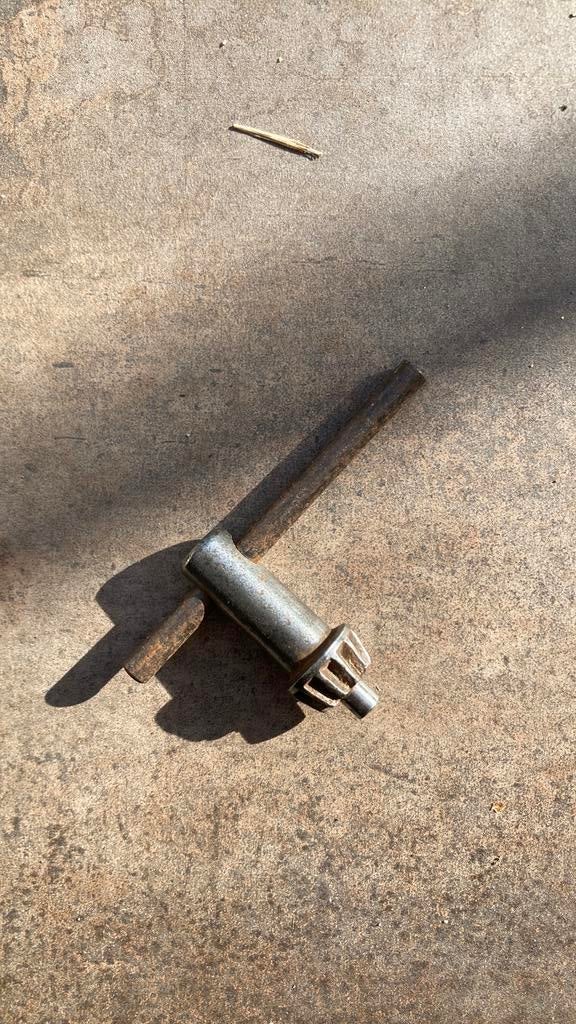 Boorkop sleutel., Doe-het-zelf en Verbouw, Ophalen of Verzenden, Gebruikt