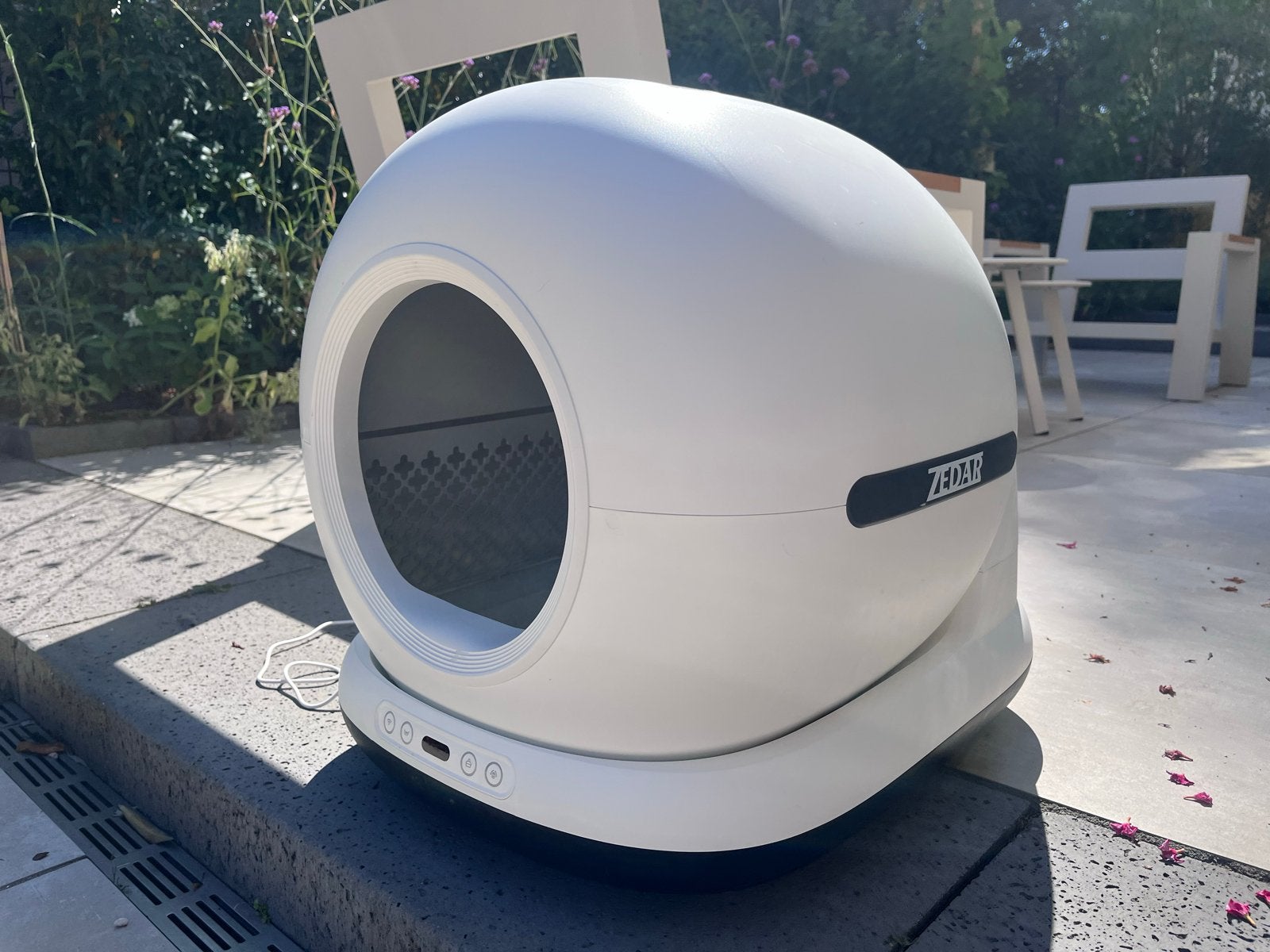 Zedar K1200+ automatische kattenbak met camera, Dieren en Toebehoren, Kattenbakken, Ophalen, Zelfreinigend, Zo goed als nieuw