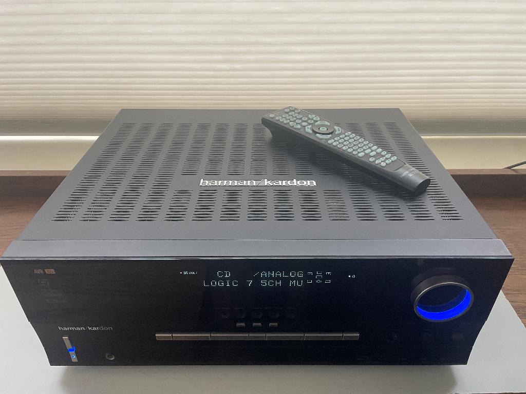 D906 Harman Kardon Versterker AVR 135/230, Overige merken, Ophalen of Verzenden, 120 watt of meer, Gebruikt