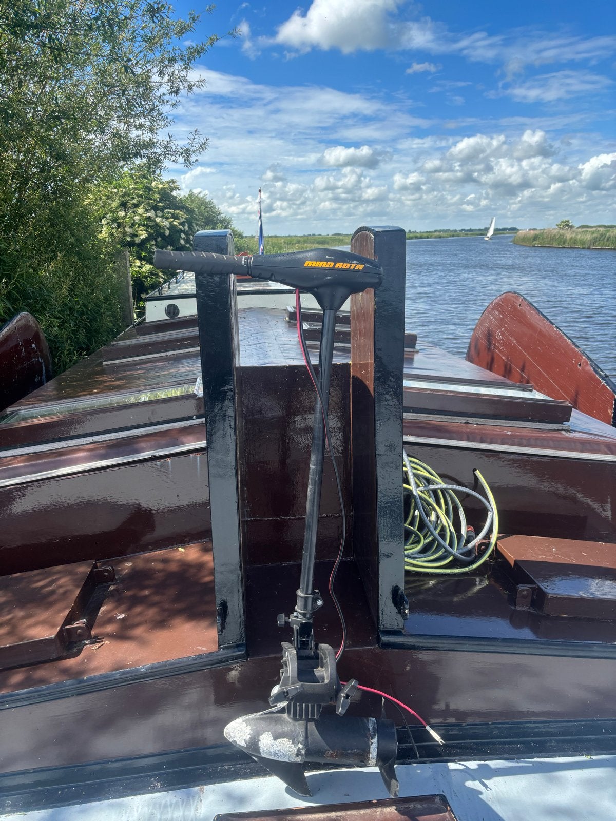 Minn Kota Endura C2 55 elektrische buitenboordmotor, Watersport en Boten, Bootonderdelen, Ophalen, Gebruikt, Motor en Techniek
