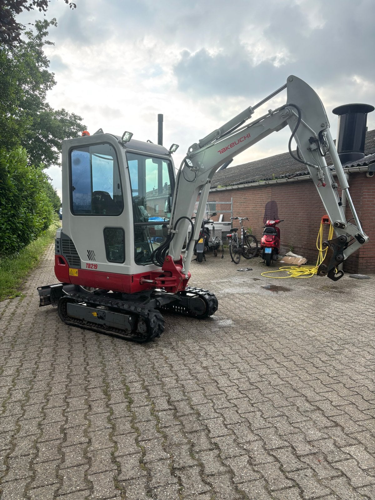 Takeuchi TB219 Minigraver | 2019 | 2.870 uur | CW05, Ophalen, Graafmachine