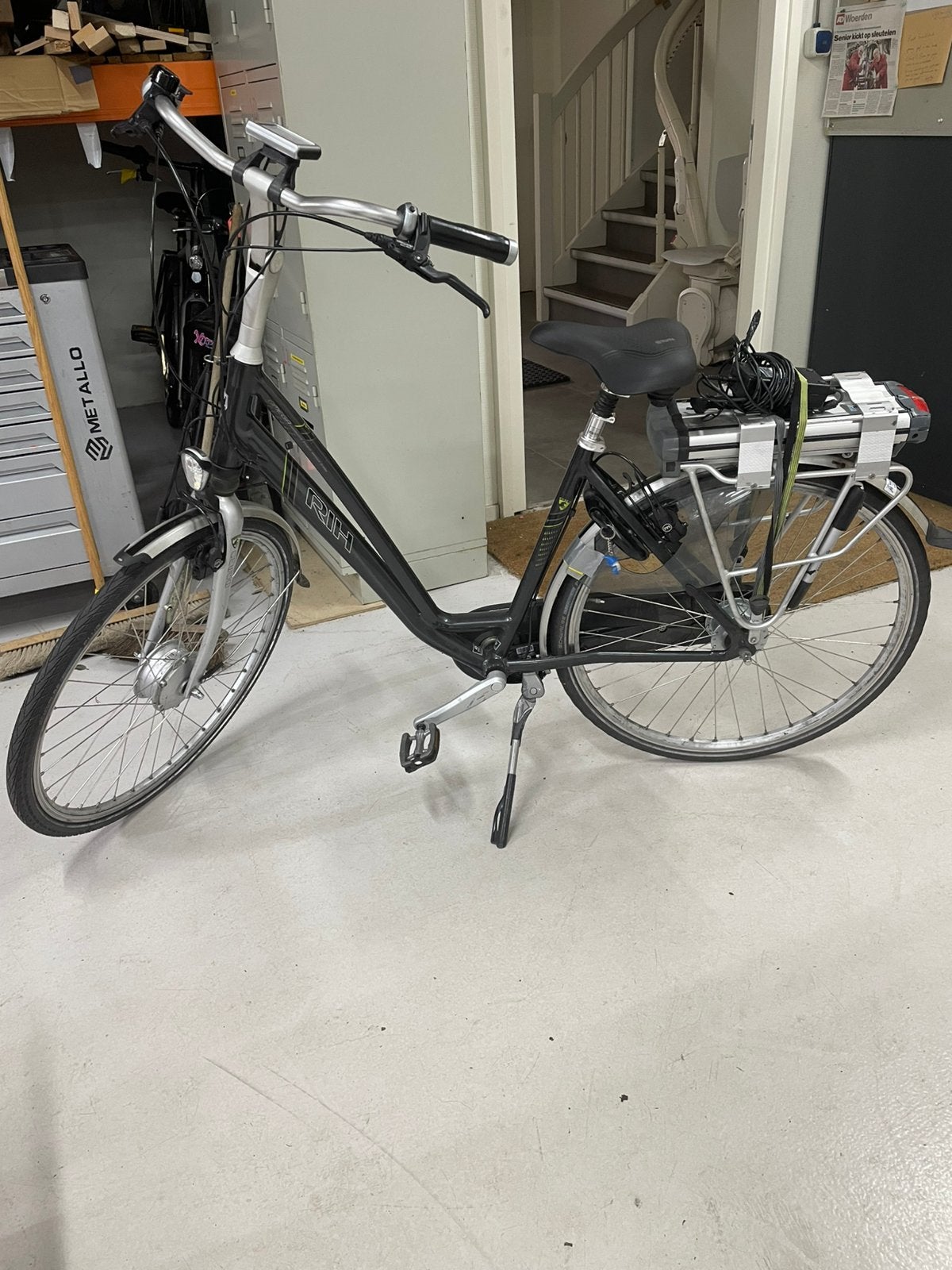 Nog goede RIH E Bike, 8 versn. Hydraulische rem, frame 47cm., Gebruikt, 47 tot 51 cm, 30 tot 50 km per accu, Ophalen