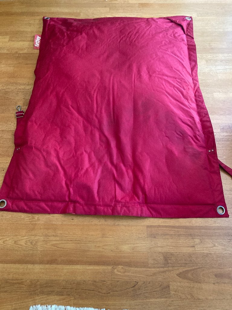 Fatboy zitzak rood goede staat, Ophalen, Zo goed als nieuw, Rood, Zitzak